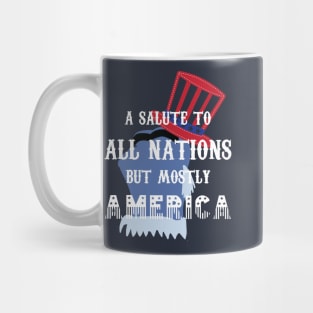 Uncle Sam (Muppets) patriotic quote Mug